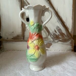 Elegant White Ceramic Vase